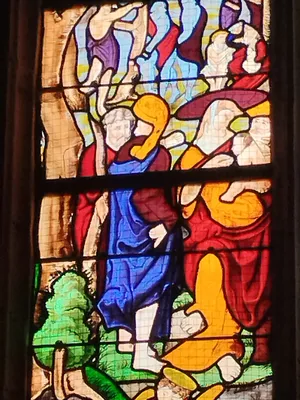 Vitrail Baie 6 de l'église Notre-Dame de l'Assomption de Montville