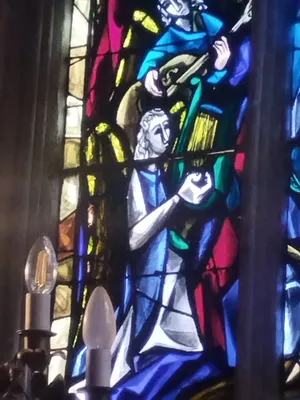Vitrail Baie 0 dans l'Église Notre-Dame de Blangy-sur-Bresle