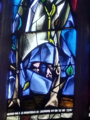 Vitrail Baie 0 dans l'Église Notre-Dame de Blangy-sur-Bresle