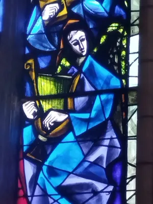 Vitrail Baie 0 dans l'Église Notre-Dame de Blangy-sur-Bresle