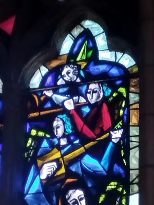 Vitrail Baie 0 dans l'Église Notre-Dame de Blangy-sur-Bresle