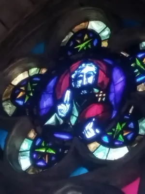 Vitrail Baie 0 dans l'Église Notre-Dame de Blangy-sur-Bresle