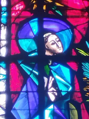 Vitrail Baie 20 : St-Barthélémy St-Jude dans l'Église Notre-Dame de Blangy-sur-Bresle
