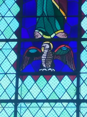 Vitrail Baie 3 de l'Église Saint-Germain à Saint-Germain-sur-Eaulne
