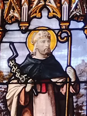 Vitrail Baie 3 dans l'Église Saint-Léger à Saint-Léger-aux-Bois