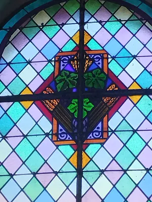 Vitrail Baie 9 dans l'Église Saint-Léger à Saint-Léger-aux-Bois