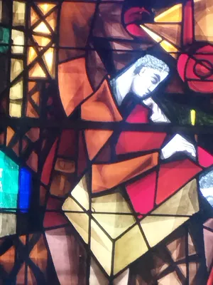 Vitrail Baie 2 dans l'Église Notre-Dame à Campneuseville