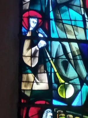 Vitrail Baie 3 dans l'Église Notre-Dame à Campneuseville