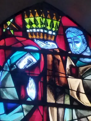 Vitrail Baie 3 dans l'Église Notre-Dame à Campneuseville
