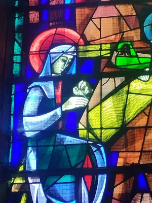 Vitrail Baie 6 dans l'Église Notre-Dame à Campneuseville