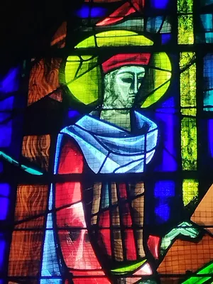 Vitrail Baie 6 dans l'Église Notre-Dame à Campneuseville