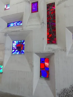 Vitrail Baie 1 dans l'Église Saint-Martin de Foucarmont