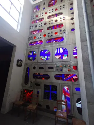 Vitrail Baie 2 dans l'Église Saint-Martin de Foucarmont