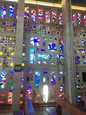 Vitrail Baie 2 dans l'Église Saint-Martin de Foucarmont