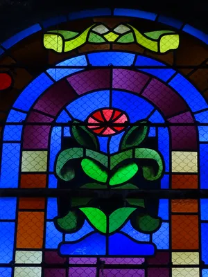 Vitrail Baie 1 dans l'Église Notre-Dame de la Victoire au Havre