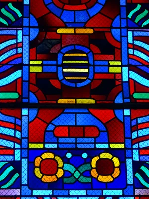 Vitrail Baie 3 dans l'Église Notre-Dame de la Victoire au Havre