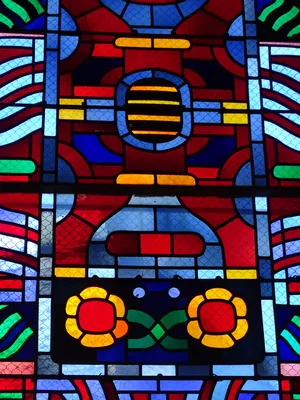 Vitrail Baie 7 dans l'Église Notre-Dame de la Victoire au Havre