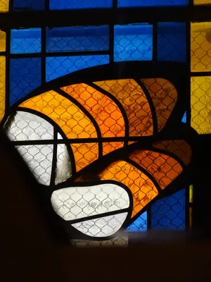 Vitrail Baie 9 dans l'Église Notre-Dame de la Victoire au Havre