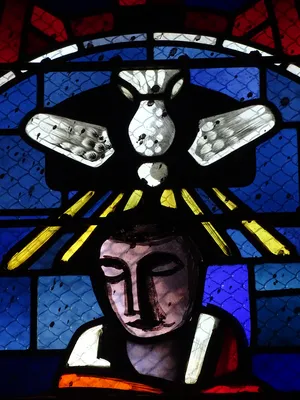 Vitrail Baie 6 dans l'Église Notre-Dame de la Victoire au Havre