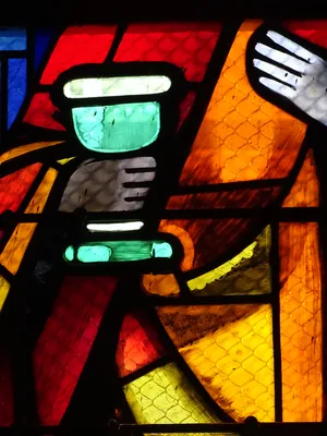 Vitrail Baie 6 dans l'Église Notre-Dame de la Victoire au Havre