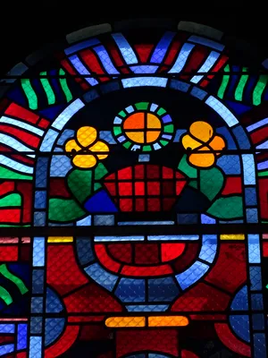 Vitrail Baie 8 dans l'Église Notre-Dame de la Victoire au Havre