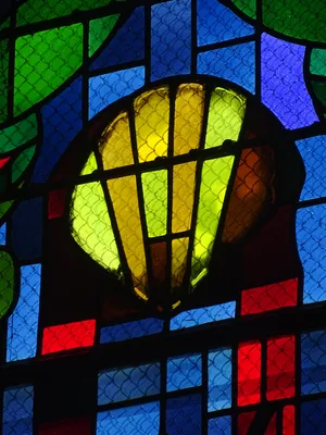 Vitrail Baie 12 dans l'Église Notre-Dame de la Victoire au Havre