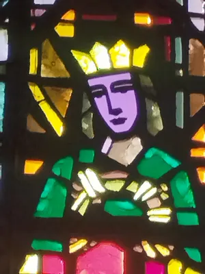 Vitrail Baie 10 : Saint-Louis dans l'Église Saint-Pierre à Déville-lès-Rouen
