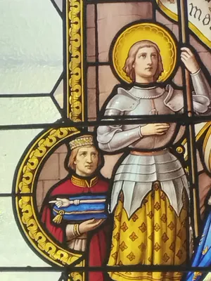 Vitrail Baie 7 dans l'Église Saint-Denis du Hanouard