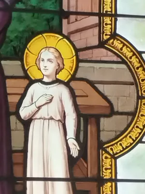 Vitrail Baie 8 dans l'Église Saint-Denis du Hanouard