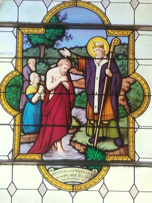 Vitrail Baie 11 dans l'Église Saint-Denis du Hanouard