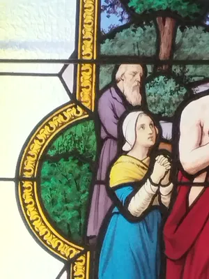 Vitrail Baie 11 dans l'Église Saint-Denis du Hanouard