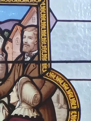 Vitrail Baie 12 dans l'Église Saint-Denis du Hanouard