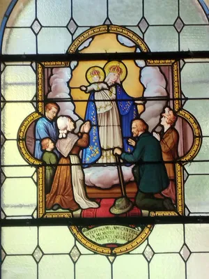 Vitrail Baie 5 dans l'Église Saint-Denis du Hanouard
