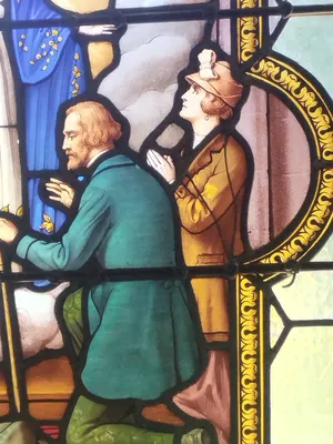 Vitrail Baie 5 dans l'Église Saint-Denis du Hanouard