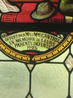 Vitrail Baie 5 dans l'Église Saint-Denis du Hanouard