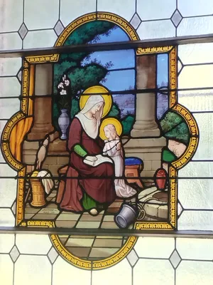 Vitrail Baie 6 dans l'Église Saint-Denis du Hanouard