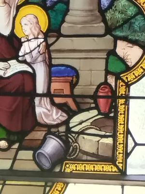 Vitrail Baie 6 dans l'Église Saint-Denis du Hanouard