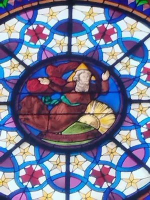 Vitrail Baie 00 dans l'Église Saint-Pierre à Déville-lès-Rouen