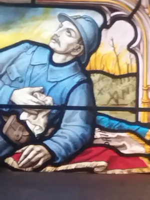 Vitrail Baie 24 dans l'Église Saint-Pierre à Déville-lès-Rouen