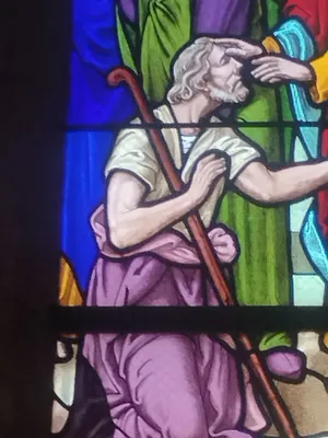 Vitrail Baie 2 dans l'Église Saint-Erkonwald à Gonfreville-l'Orcher