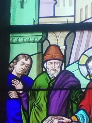 Vitrail Baie 2 dans l'Église Saint-Erkonwald à Gonfreville-l'Orcher