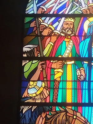 Vitrail Baie 3 dans l'Église Saint-Erkonwald à Gonfreville-l'Orcher