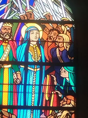 Vitrail Baie 3 dans l'Église Saint-Erkonwald à Gonfreville-l'Orcher