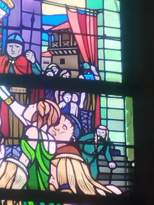 Vitrail Baie 8 dans l'Église Saint-Erkonwald à Gonfreville-l'Orcher