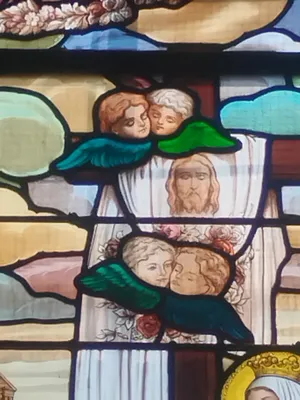 Vitrail Baie 14 dans l'Église Saint-Erkonwald à Gonfreville-l'Orcher