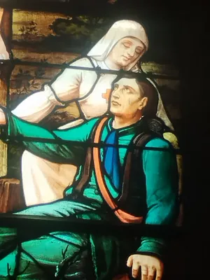 Vitrail Baie 18 dans l'Église Saint-Erkonwald à Gonfreville-l'Orcher