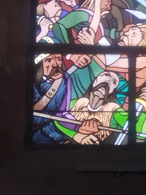 Vitrail Baie 5 dans l'Église Saint-Erkonwald à Gonfreville-l'Orcher