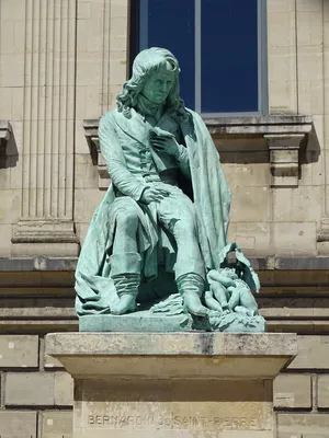 Statue de Bernardin de Saint-Pierre au Havre