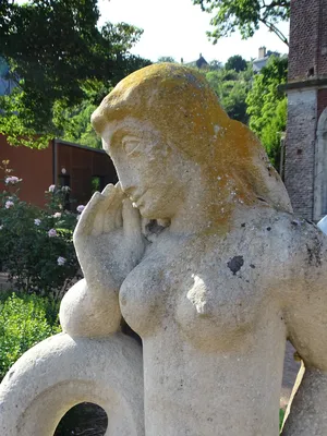 Statue de la Sirène à Caudebec-en-Caux