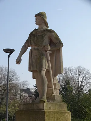 Statue de Rollon à Rouen